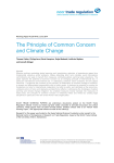 Common Concern and Global Public Goods: Evidence, Bits and