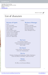 List of characters - Assets - Cambridge University Press