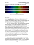 Emission Line Spectra and the Rydberg Constant