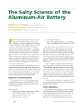 The Salty Science of the Aluminum-Air Battery