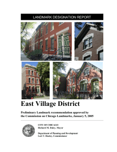 East Village District