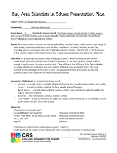 3rd Grape from the Sun - Community Resources for Science