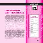Chapter 12 Operations with Radicals