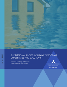 the national flood insurance program: challenges and solutions