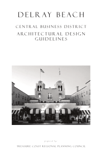 Delray Beach CBD Architectural Design