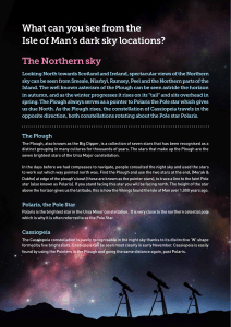 The Northern sky - Visit Isle of Man