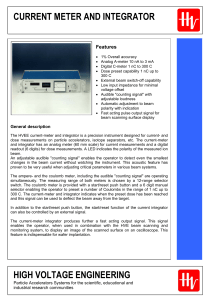 current meter and integrator - High Voltage Engineering Europa B.V.