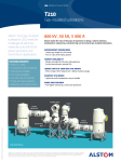 T210 Gas-insulated substations 800 kV 50 kA