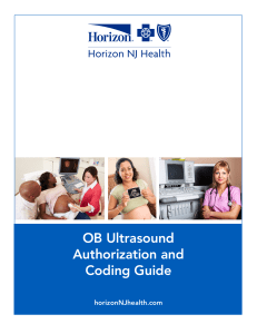 OB Ultrasound Authorization and Coding Guide