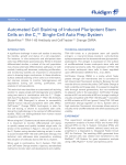 Automated Staining of Pluripotent Cells with Tra-1-60 and