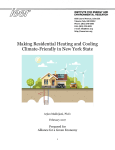 Making Residential Heating and Cooling Climate