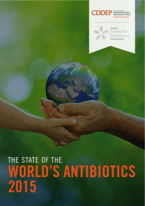 world`s antibiotics 2015