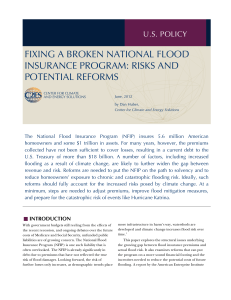 FIXING A BROKEN NATIONAL FLOOD INSURANCE PROGRAM