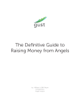 The Definitive Guide to Raising Money from Angels