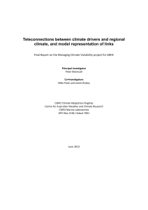 Final Report - Managing Climate Variability