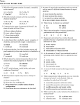 Name: Unit 4 Exam: Periodic Table