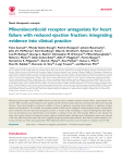 Mineralocorticoid receptor antagonists for heart failure with reduced