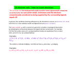 18 electron rule : How to count electrons