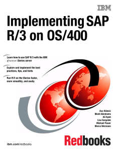 Implementing SAP R/3 on OS/400
