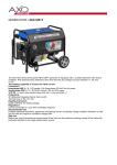 GENERATORS / AEG 5001T