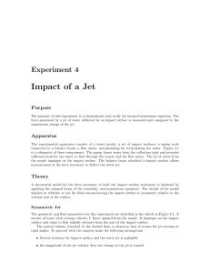 Impact of a Jet