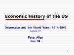 Economic History of the US