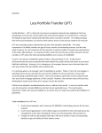 Loss Portfolio Transfer (LPT)
