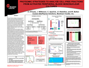 Proteomic Strategies to Analyze Cell