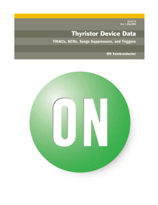 Thyristor Device Data - rsp