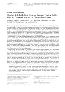 Chapter 9. Establishing Common Ground: Finding Better Ways to