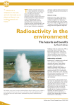 Radioactivity in the environment