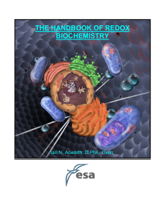 The Handbook of Redox Biochemistry- ESA, Inc.