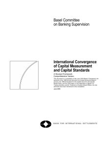 International Convergence of Capital Measures and Capital