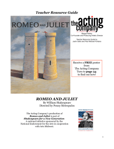 ROMEO and JULIET - Annenberg Center Live