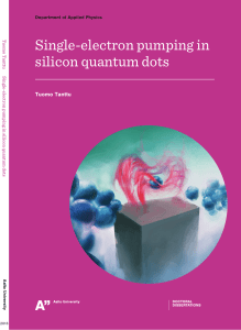 Single-electron pumping in silicon quantum dots