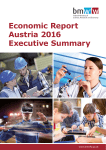 Economic Report Austria 2016 · Executive Summary