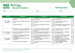 B9 Respiration Grade Descriptor