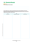 18 Chemical Bonds