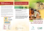 Nutrition Labelling leaflet