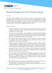 Waste Management and Climate Change