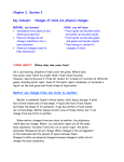 Chapter 2, Section 2 Key Concept: Changes of state are physical