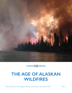 the age of alaskan wildfires