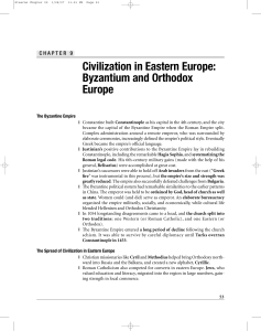 Civilization in Eastern Europe