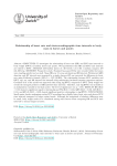 Relationship of heart rate and electrocardiographic