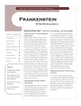 Frankenstein Study Guide - Central Washington University