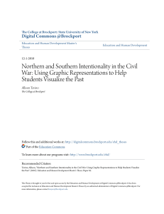 Northern and Southern Intentionality in the Civil War