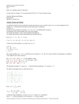 Math 110 Applied Calculus for Business Lecture Notes for