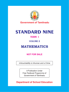 Mathematics - Textbooks Online