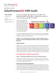 SalesProcess360 CRM Audit