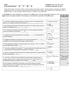 Final Exam